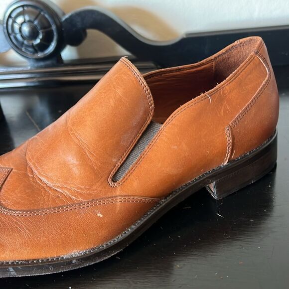 Massimo Matteo Firenze Cuoio (Hand Made In Italy) Brown Leather WINGTIP Shoes - Picture 12 of 12